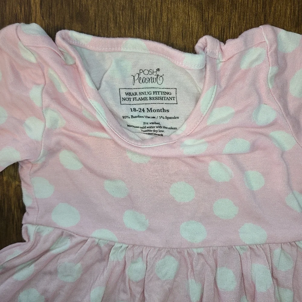 Posh Peanut Polka Dot Twirl Dress - Picture 2 of 2